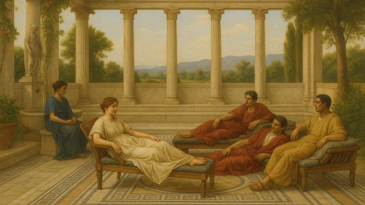 Storia dell’Evoluzione degli Arredi per Esterni 1 Dalle origini funzionali allo stile nello spazio esterno