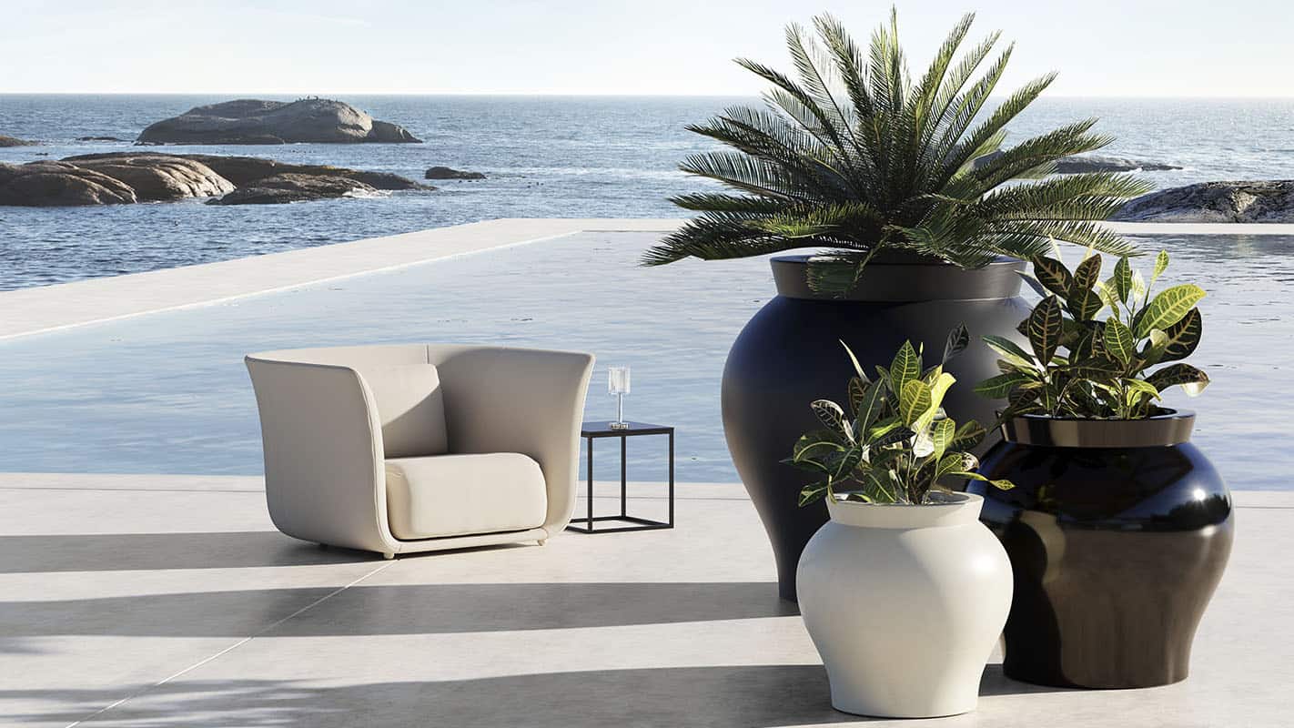 Arredi outdoor e accessori per il tuo giardino 2 Vasi e fioriere: architetture verdi per ogni stile