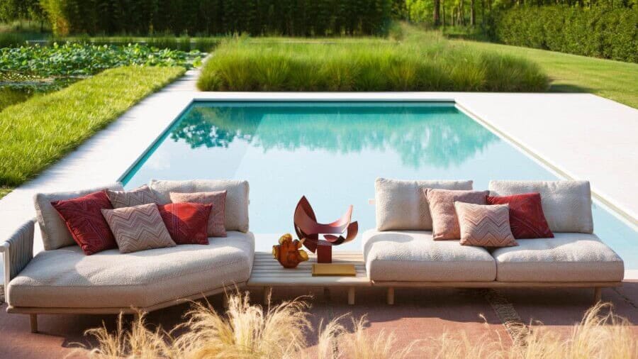 7 mobili per esterno che trasformeranno il tuo giardino in un'oasi di lusso 7 Mobili per esterno che fanno la differenza