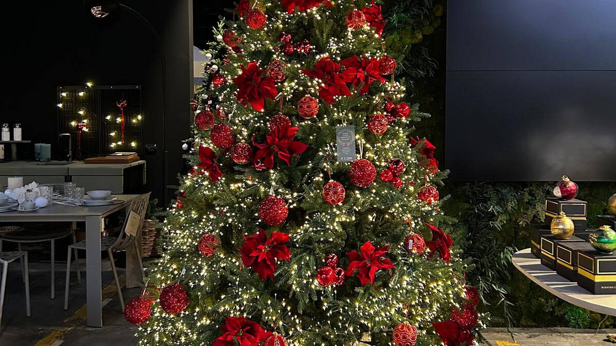 Alberi di Natale addobbati idee e soluzioni 1 Idee per alberi di Natale addobbati