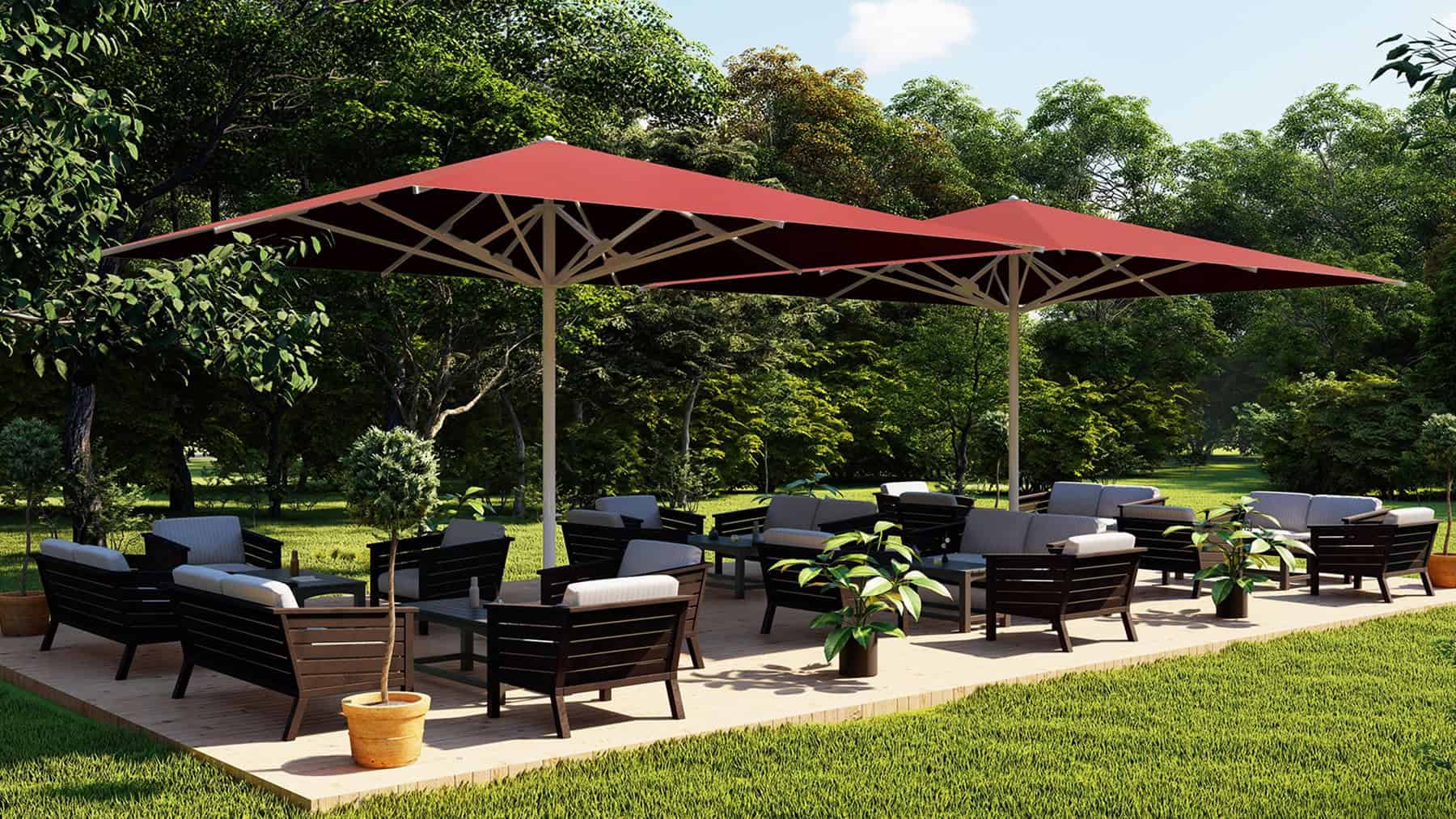 Ombrelloni da esterno resistenti al vento 1 Perché scegliere ombrelloni da esterno resistenti al vento